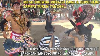 Mas Bondan Mencari Barongan Lawas Samboyo 1971 Ada Apambah Wok Bopo Bero Turun Tangan  Ronggo Lawe