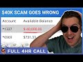 Scammer Thinks He Lost $40K - He Rages (Full Call)