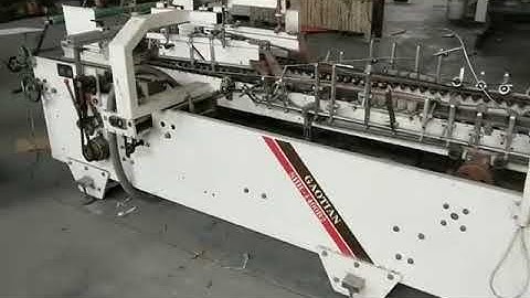 Second hand  automatic folder glue machine