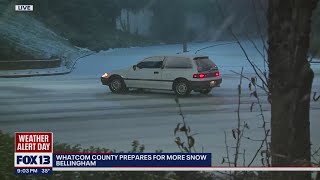 Whatcom County residents prepare for more snow | FOX 13 Seattle