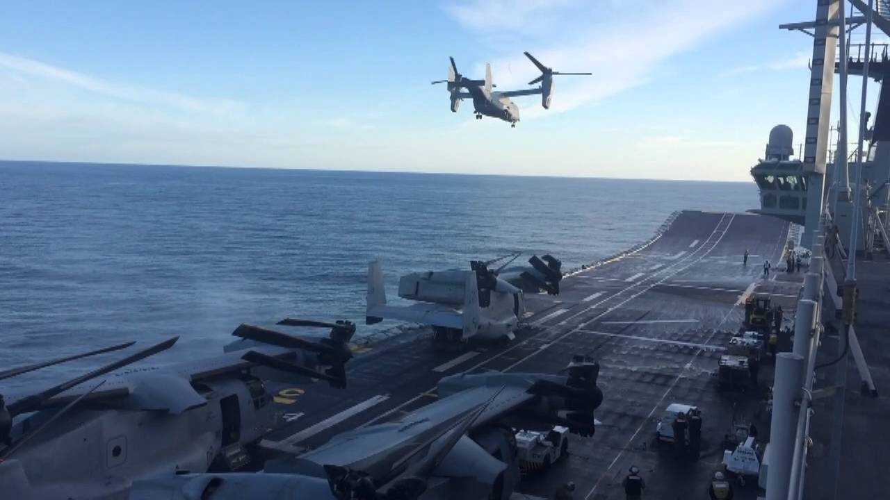 LHD JUAN CARLOS I - vida a bordo