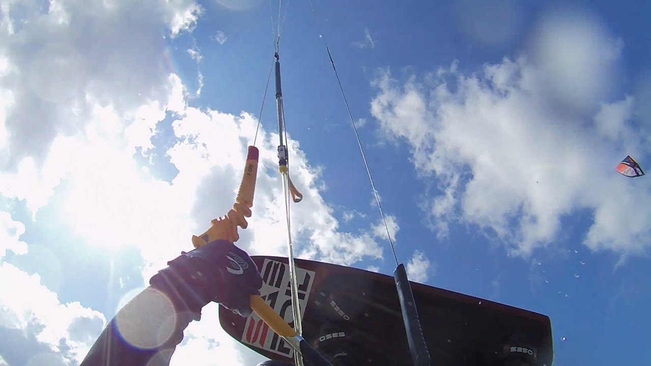 Foilsession # 62 Cabrinha Hi Rise SPEED Fone Bandit S 8 m wind 14 knots