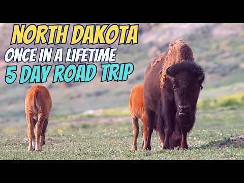 Epic North Dakota 300 Mile 5 Day Road Trip