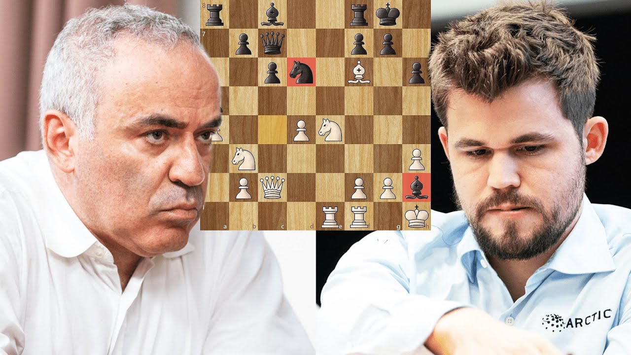 Carlsen, Kasparov Will Clash For The 1st Time In 16 Years 