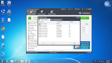 Wise Registry Cleaner Tutorial -- Backup & Restore