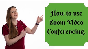 How to use Zoom Video conferencing - simple tutorial