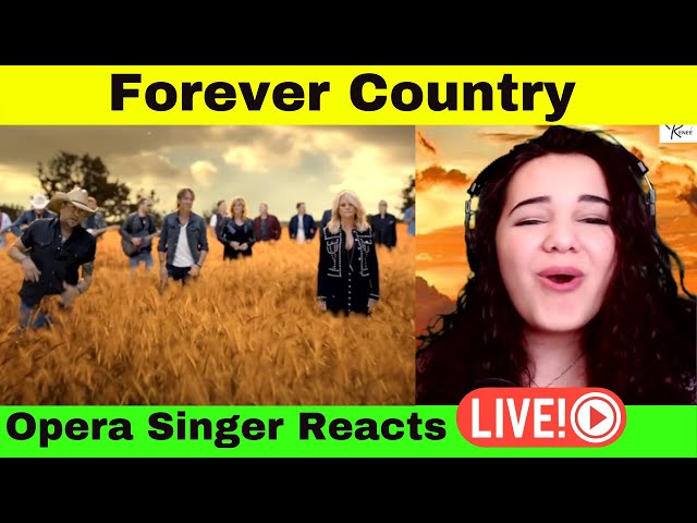 Artists Of Then, Now u0026 Forever - Forever Country Reaction | Opera Singer Reacts LIVE class=