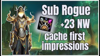Sub Rogue Mythic+ Tips - +23 NW Commentary - Shadowlands 9.2