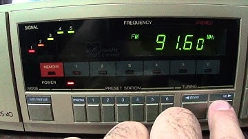 O Rei do Som - Receiver Gradiente DS-40