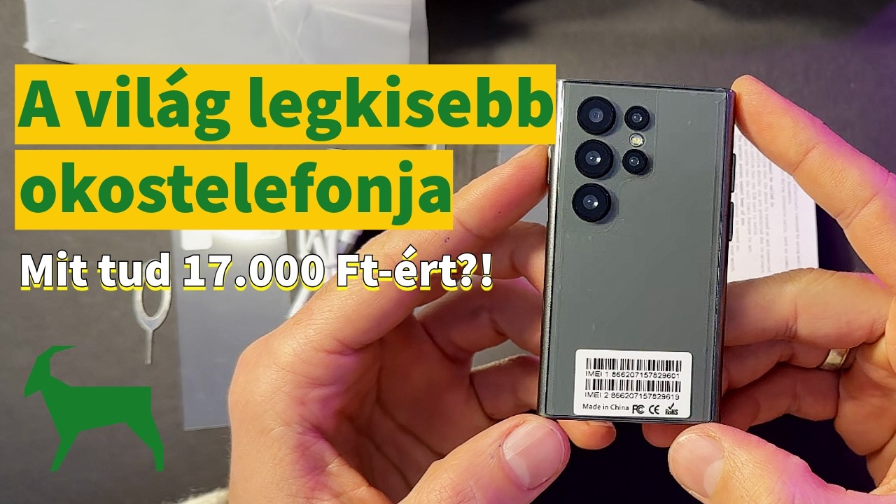 🚨 Samsung Galaxy S24 Ultra klón 20 ezerért? Nézd meg a Servo S26-ot!