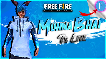 How to make new thumbnail of Munnabhai gaming|how to make thumbnail like Munnabhai in PixellabTelugu