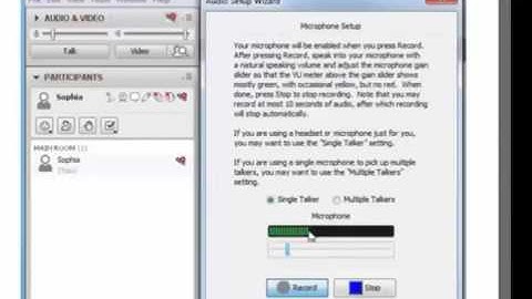 Setting up for a Blackboard Collaborate Session Source