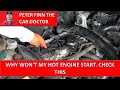 Why wont my hot engine start check this 