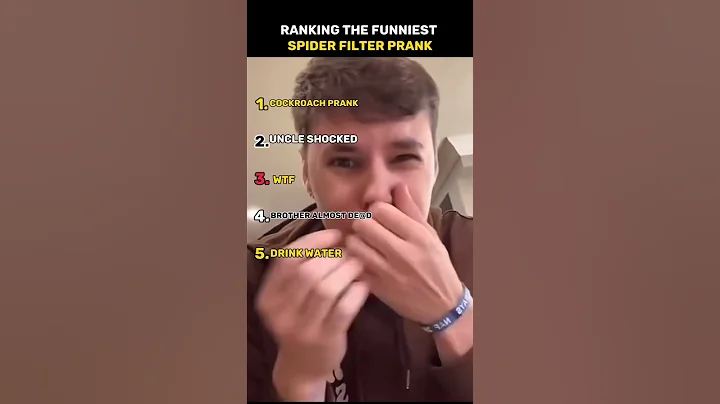 Ranking The Funniest Spider Filter Prank