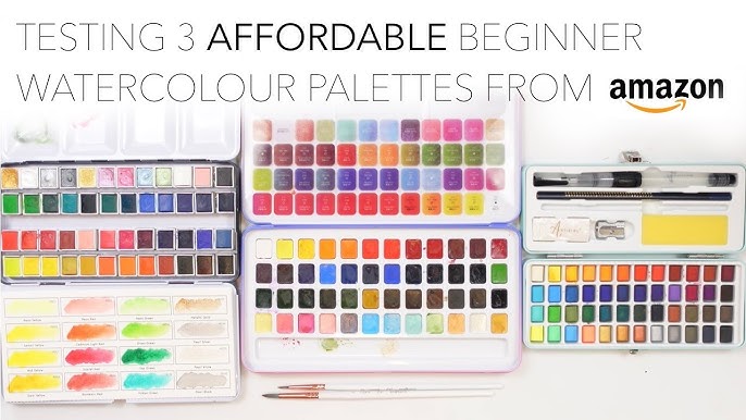Watercolour Palette and Paper Review From GRABIE! 