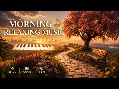 Morning Relaxing Music - Healing Piano Music for Positive Energy and Calm Morning Vibes