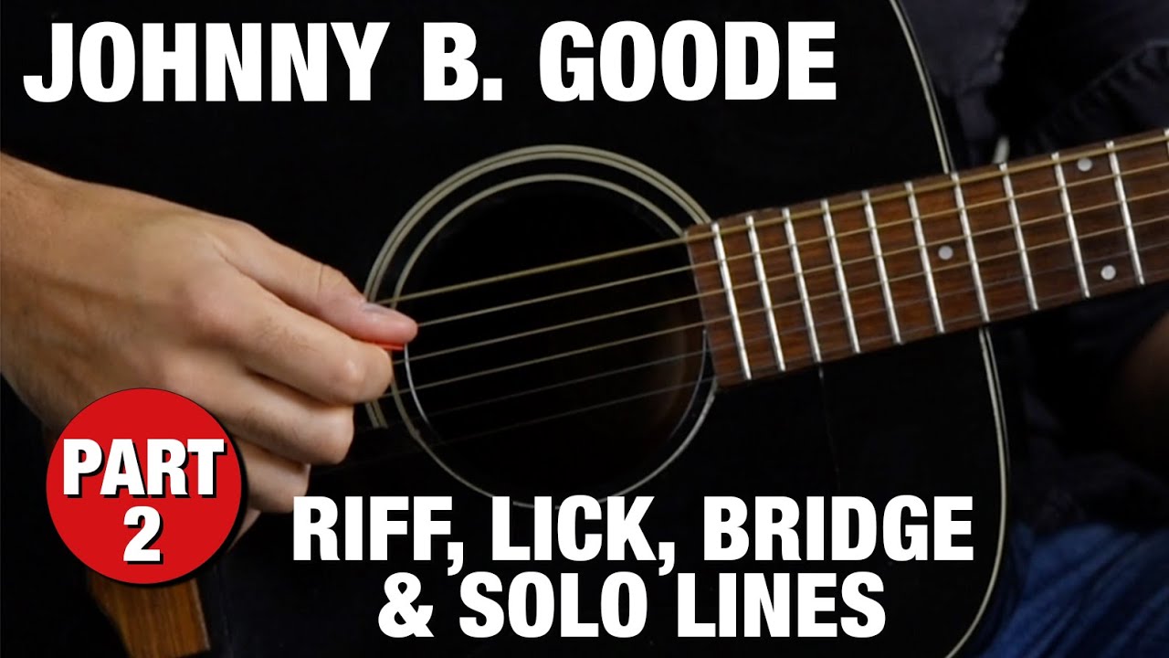 2. Part Tutorial Reihe Johnny B. Goode auf der Gitarre YouTube