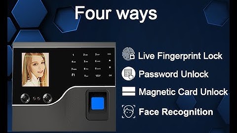 Face Facial Recognition Fingerprint TCP IP Time Attendance System Access Control Clock Recorder Empl