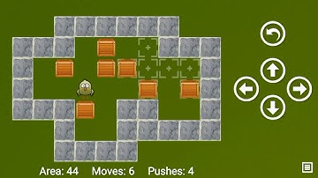 Sokoban Chicken Area-44 Hint