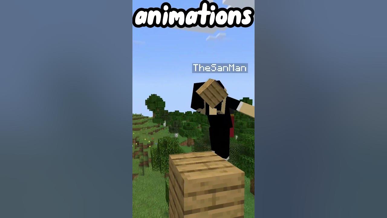 The BEST Minecraft animation mod - YouTube