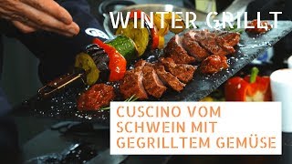 Cuscino mit gegrilltem Gemüse (für 2 Personen) - echter Geheimtipp | Winter grillt