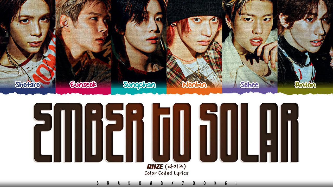 RIIZE 'Combo' Lyrics (라이즈 Combo 가사) (Color Coded Lyrics