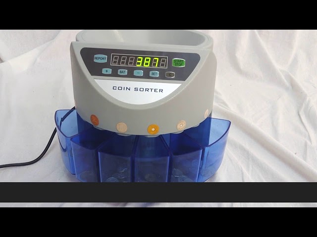 ELECTRONIC COIN SORTER 電動式硬貨選別機 NY067 楽天市場】コインカウンター 自動 硬貨 計数機 電動 高速 コイン