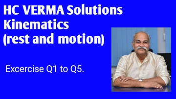HC verma solutions, kinematics class 11 #hcverma #physics #class11th @hcverma2928