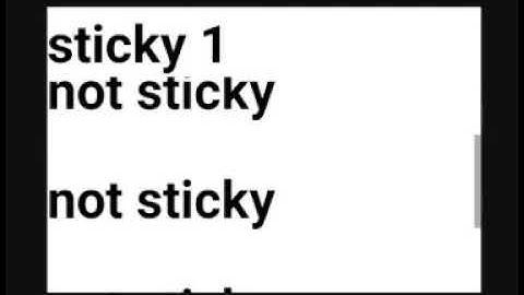 React Native Sticky Scroll Header Preview