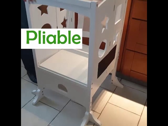 Tour montessori pliable