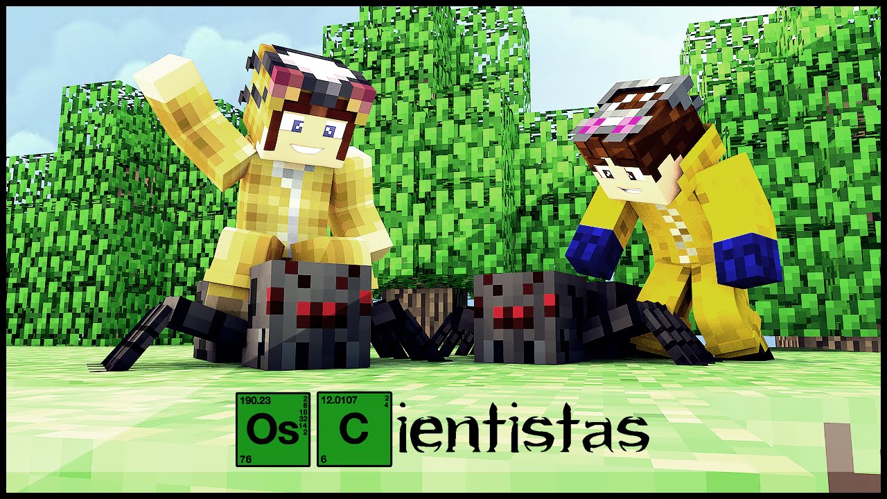 Minecraft: Os Cientistas #13 - Aranha Domesticada !! server de minecraft laboratorio