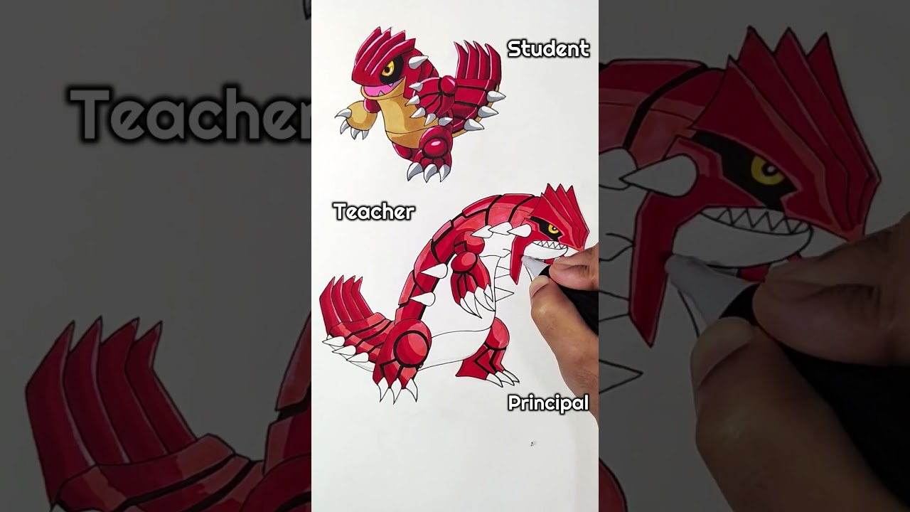 How to Draw Groudon | Primal Groudon
