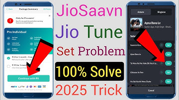JioSaavn Jio Tune Set Problem Solve | JioSaavn Problem Solution | Jio Tune Set Problem Solve 2025