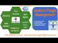 Jenkins Plugin Management - CLI - Mithun Technologies - +919980923226