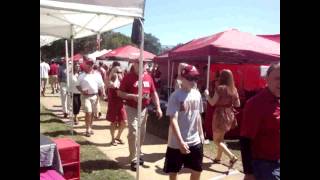 Sights, sounds from Alabama/Arkansas tailgating 2011