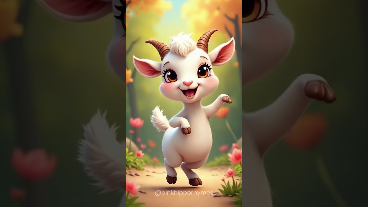 Goat Giggles | Dancing Goat | PinkHippo Nursery Rhymes & Kids Songs