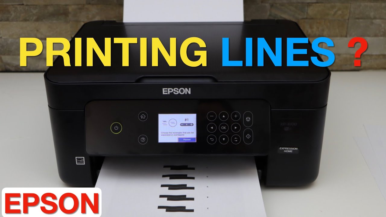 Printing alignment issues Epson XP- 4100 expression home. There's