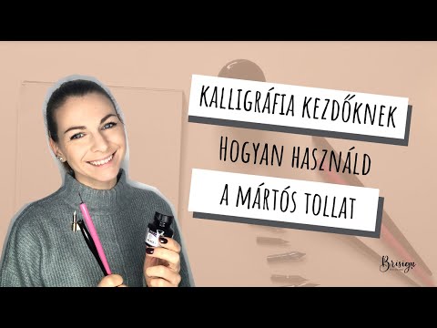 Videó: Hogyan írjunk tollal: tolltípusok, használat, kalligráfia kezdőknek