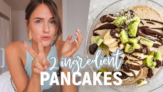 2 Ingredient Healthy Pancakes (Vegan + Gluten Free) screenshot 5