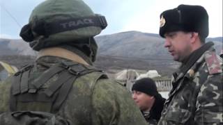Вооруженные люди без опознавательных знаков блокировали бригаду береговой охраны в Крыму