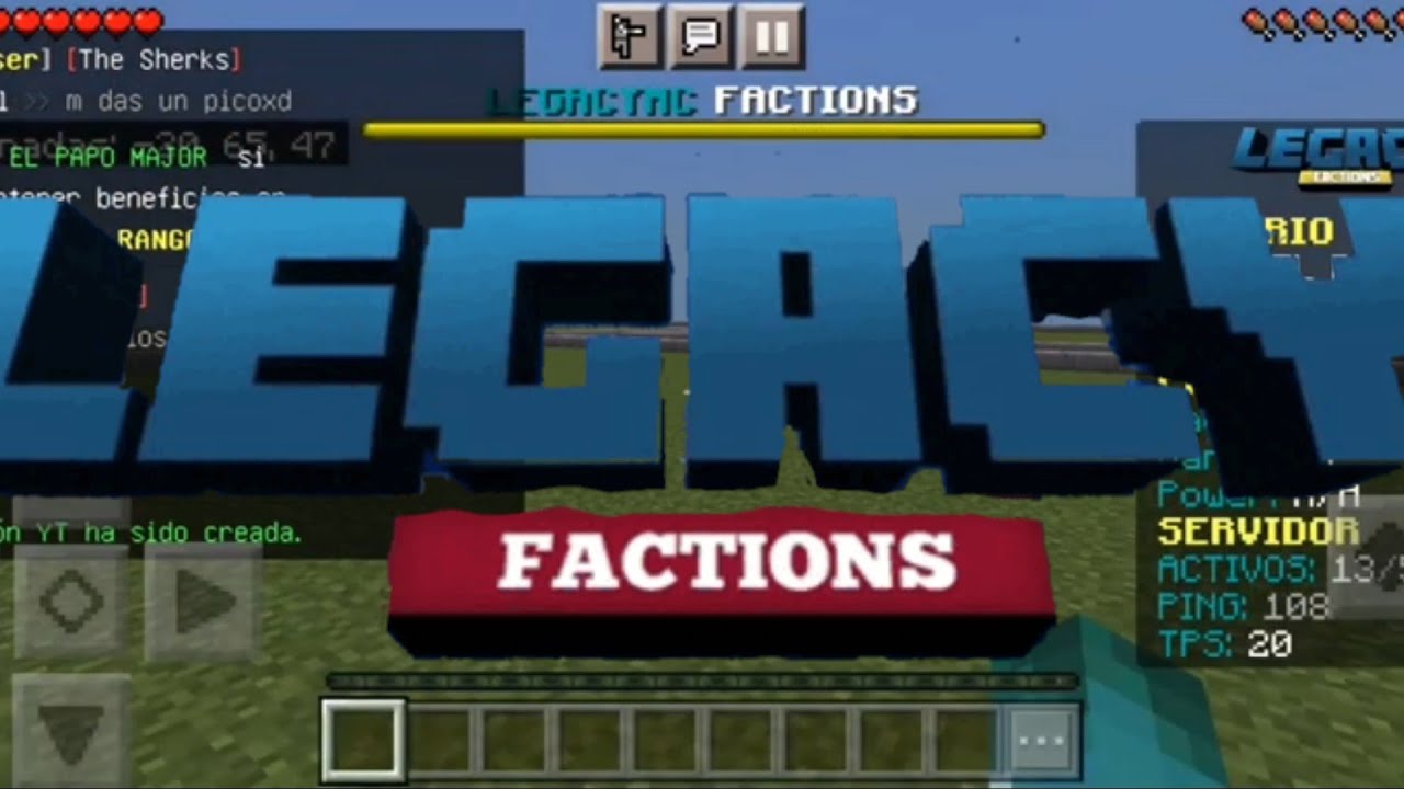 🔥 NUEVO SERVER Factions 1.19.20 - LegacyMC - YouTube