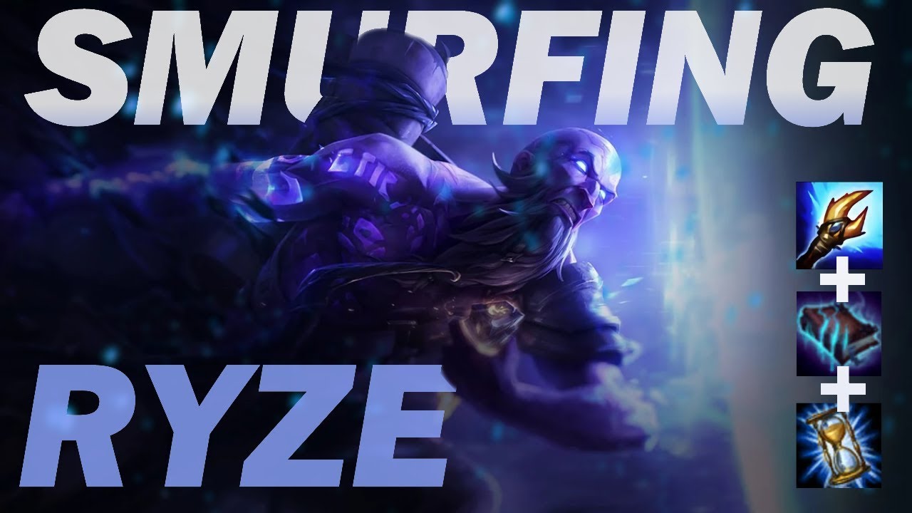SMURFING ON RYZE | Broken Blade