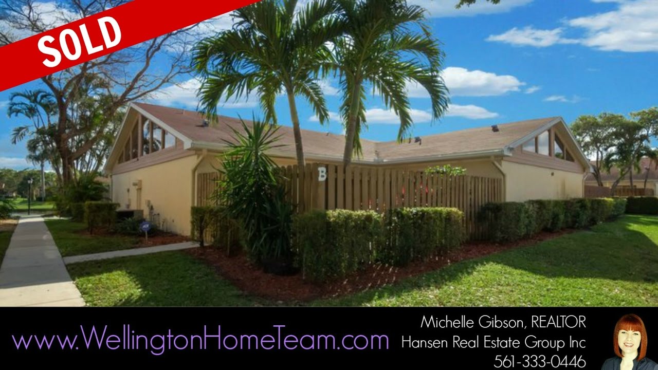 Westchester Townhomes for Sale in West Palm Beach SOLD 4371 Woodstock