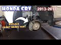 How to replace front brake pads on Honda CRV 2013 to 2017