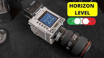 How to Enable Horizon Level in Red Komodo X
