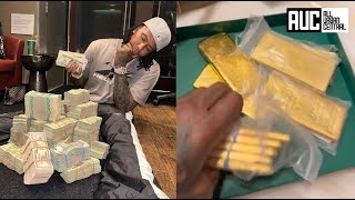 Moneybagg Yo Flips His Backend Money Into Gold Brick On His B-Day