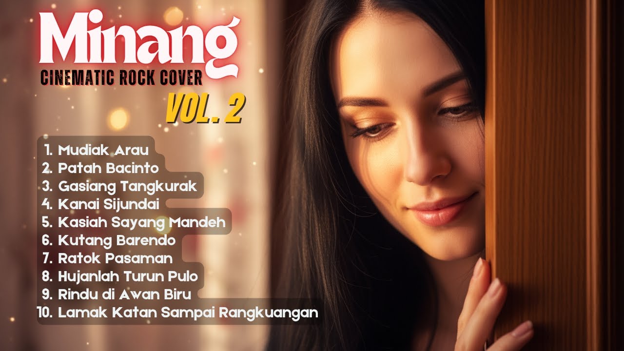 TERBARU!!  10 COVER LAGU MINANG (VOL. 2) | Cinematic Rock Version