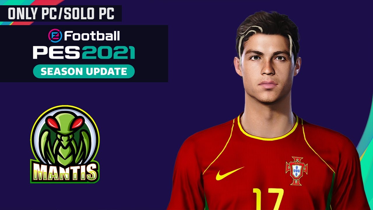 [DOWNLOAD] Cristiano Ronaldo 2003 face By PESWEB for PES 2021 PC [ONLY