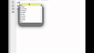 Inserting HTML5 Semantic Tags in Dreamweaver