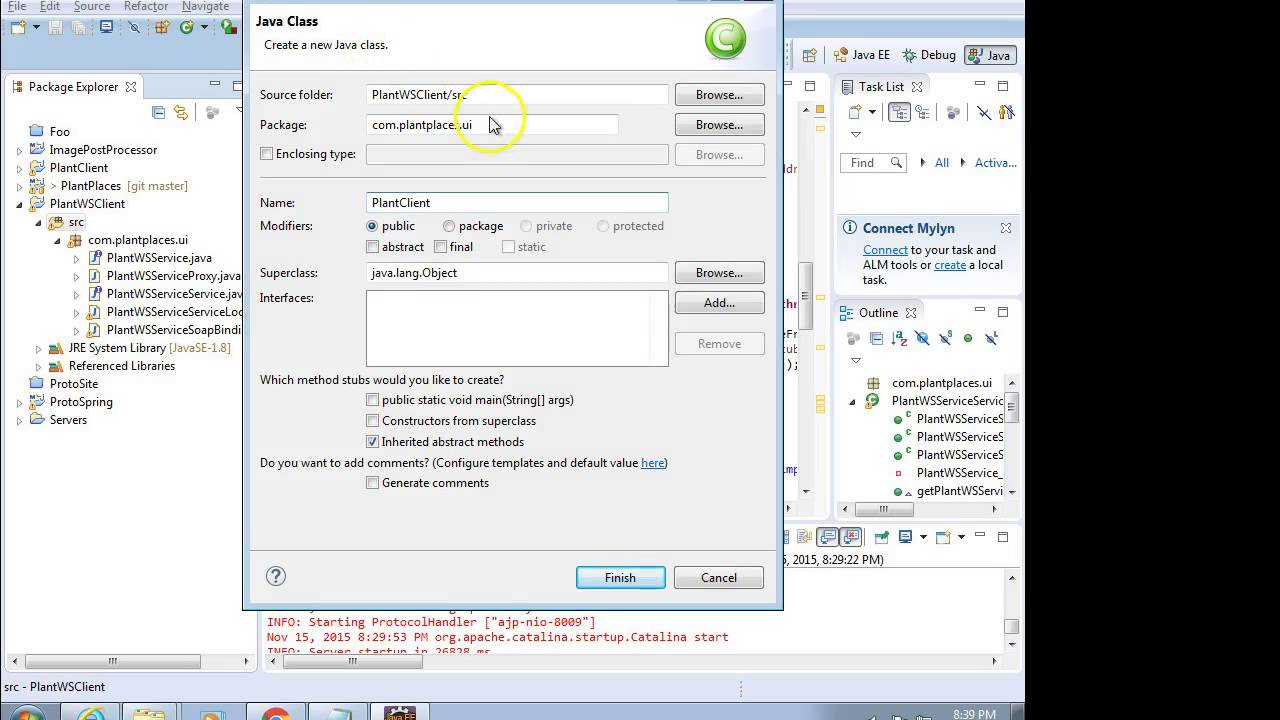 Diplomatiske spørgsmål Karakter enhed Create a simple web service client with WSDL in Eclipse - YouTube